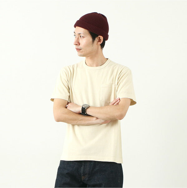 Barns / BR-1100 Hanging Jersey S / S Crew Cuello