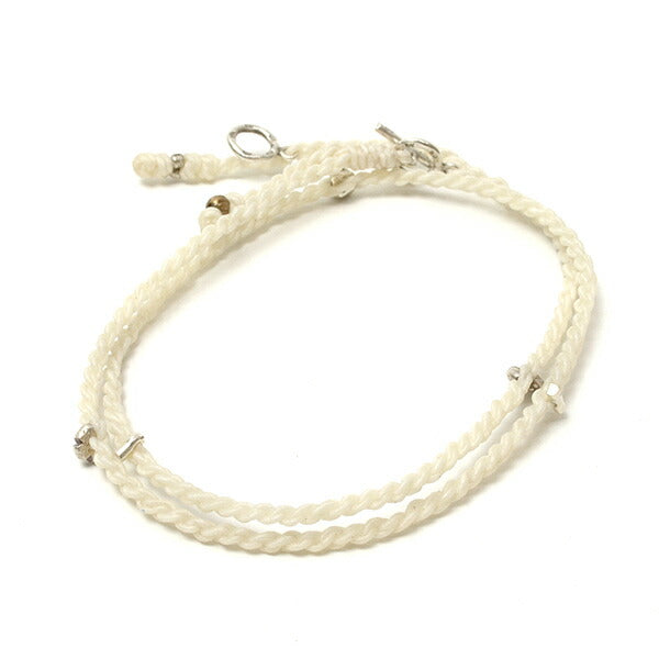 PHADUA / Wax Cord Silver Necklace