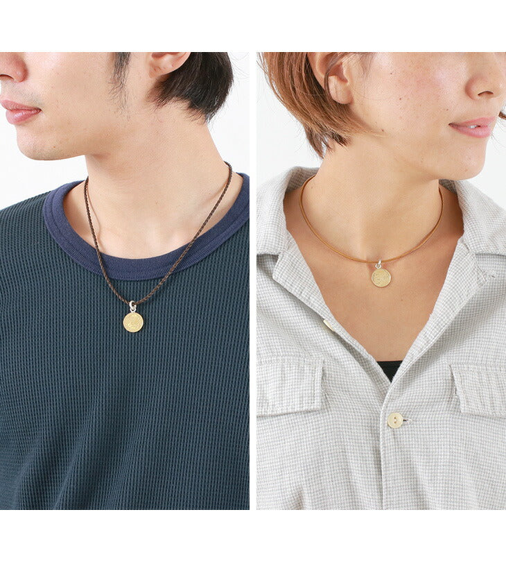 PHADUA / Old Coin Pendant Top FRANCE5