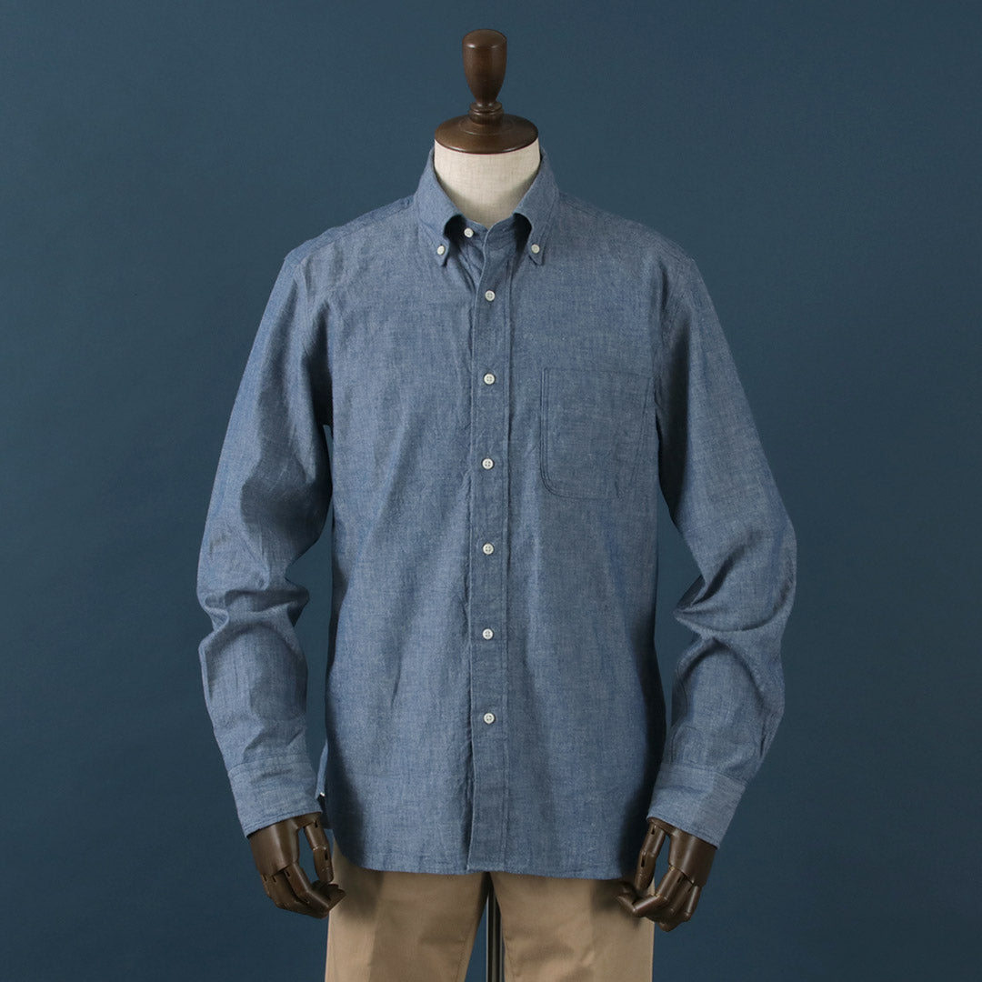 Rococo / Selvage Chambray按鈕下襯衫