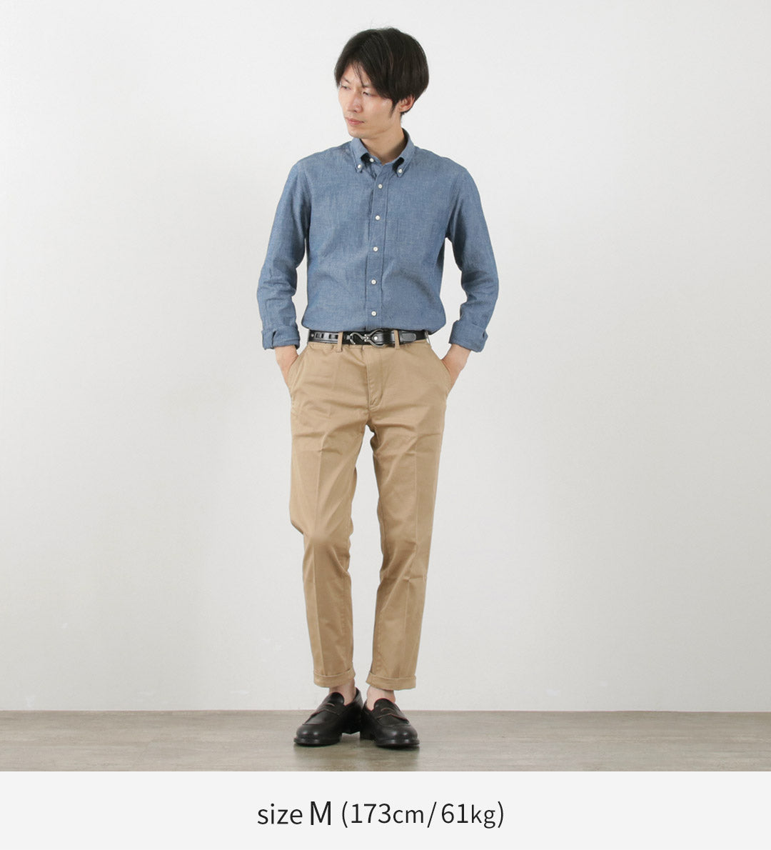 Rococo / Selvage Chambray按鈕下襯衫