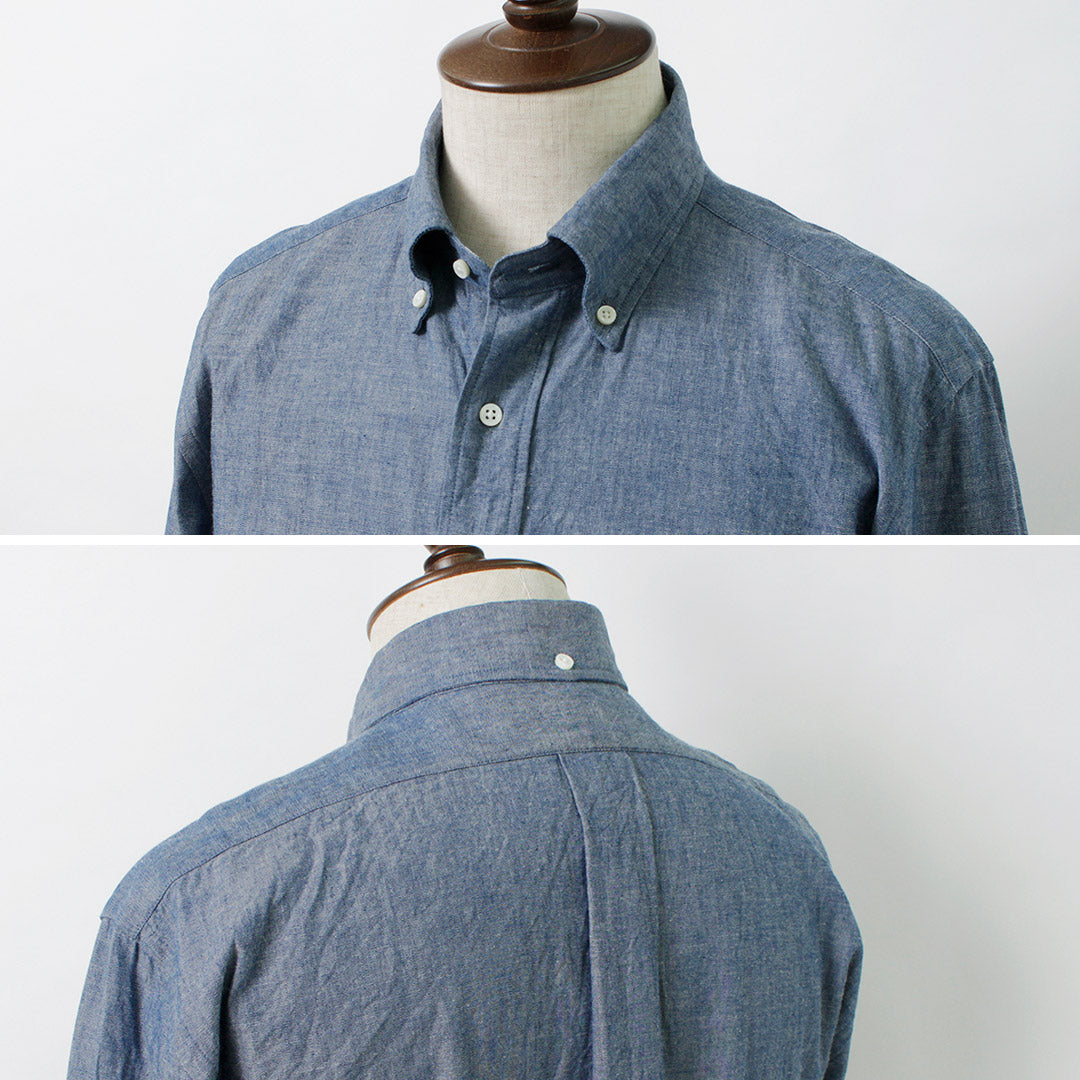 Rococo / Selvage Chambray按鈕下襯衫