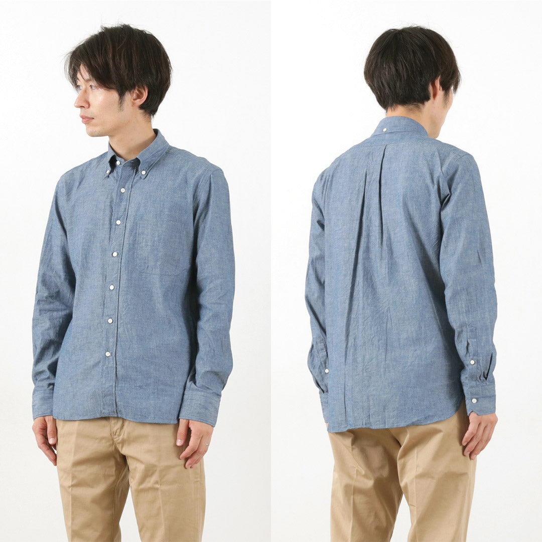 Rococo / Selvage Chambray按鈕下襯衫