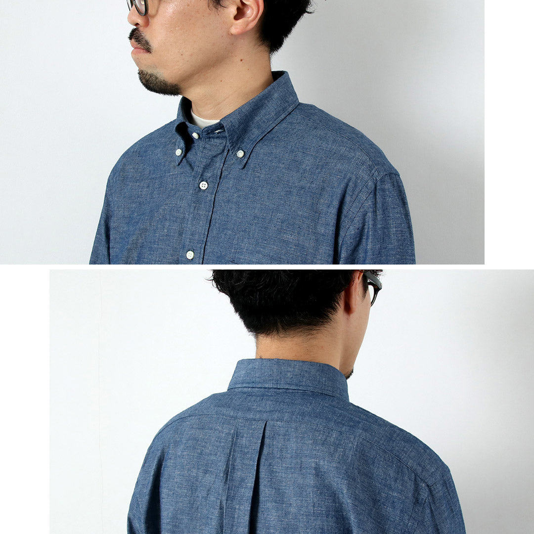 Rococo / Selvage Chambray按钮下衬衫