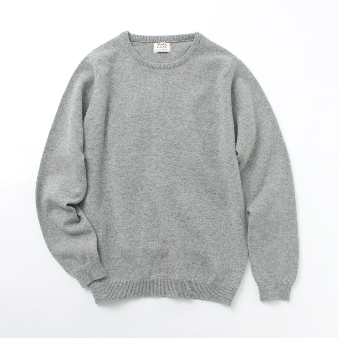 William Lockie / Lambswool Crew Cuello Knit