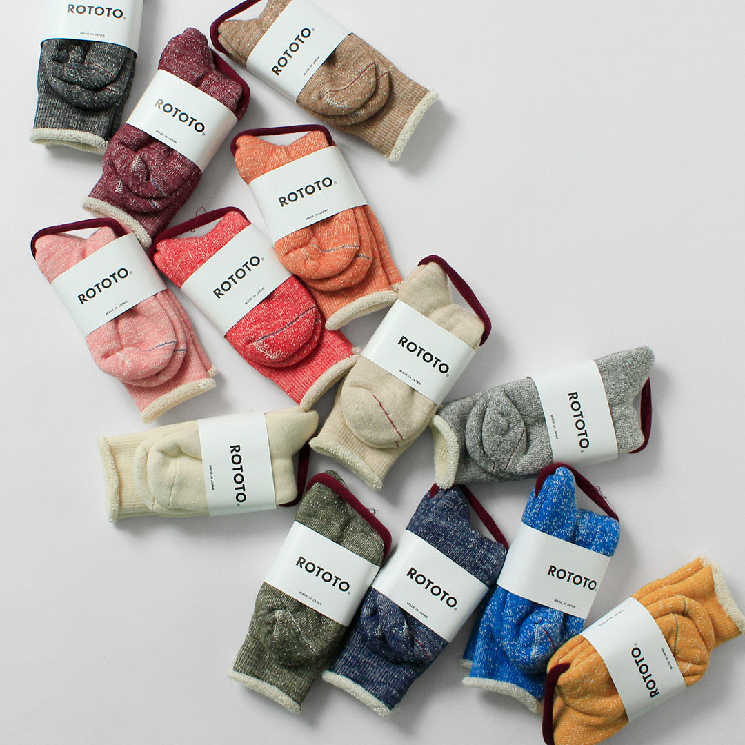 【rinyuaru】ROTOTO / R1001 雙面襪