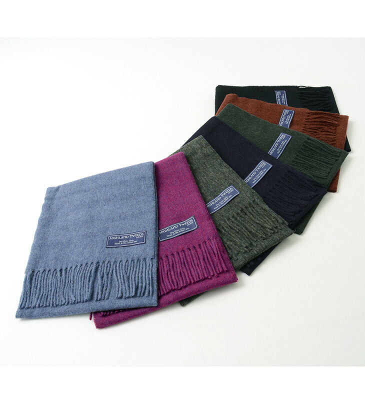 Écharpe en laine Tweeds / Lamb Highland