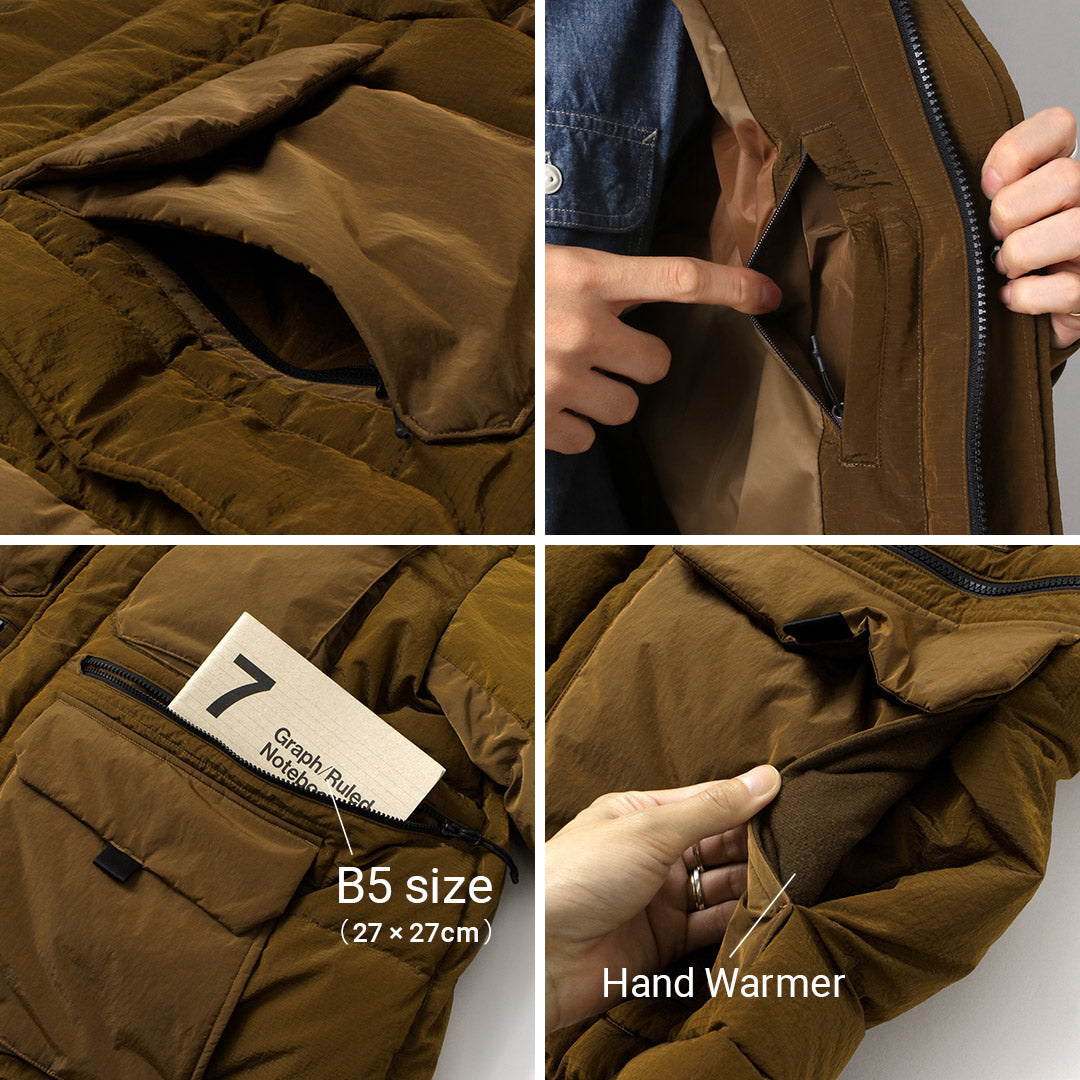 WHITE MOUNTAINEERING / TAION Collaboration Ripstop Down Jacket