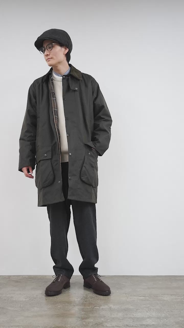 BARBOUR Classic Northumbria Wax Jacket - Main Image