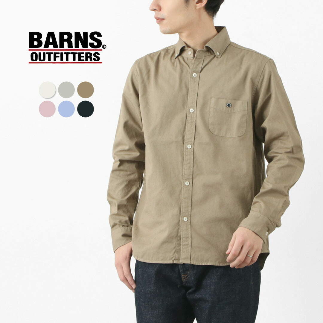 BARNS / Ox Long Sleeve Button Down Shirt