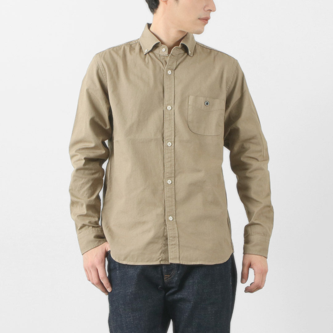 BARNS / Ox Long Sleeve Button Down Shirt