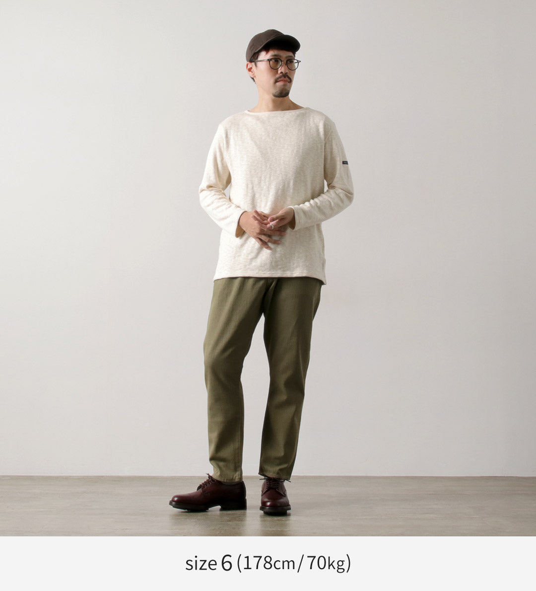 TIEASY / TIEASY Original Boat Neck Shirt