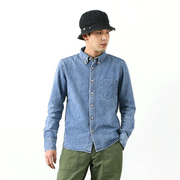 REMI RELIEF / Denim Button Down Shirt