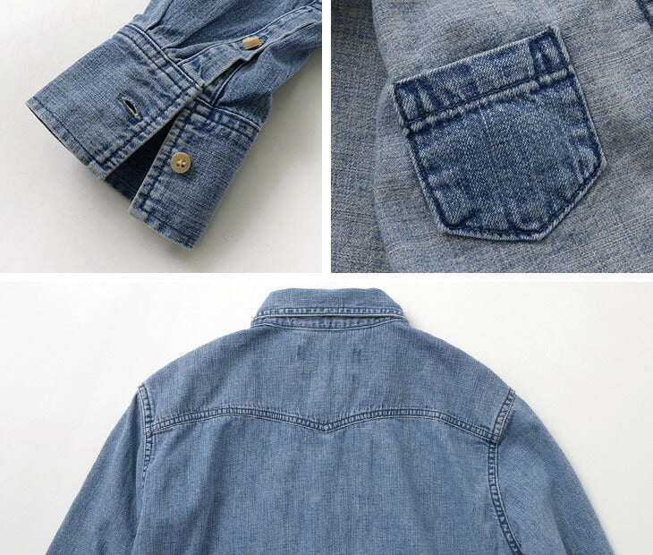 REMI RELIEF / Denim Button Down Shirt