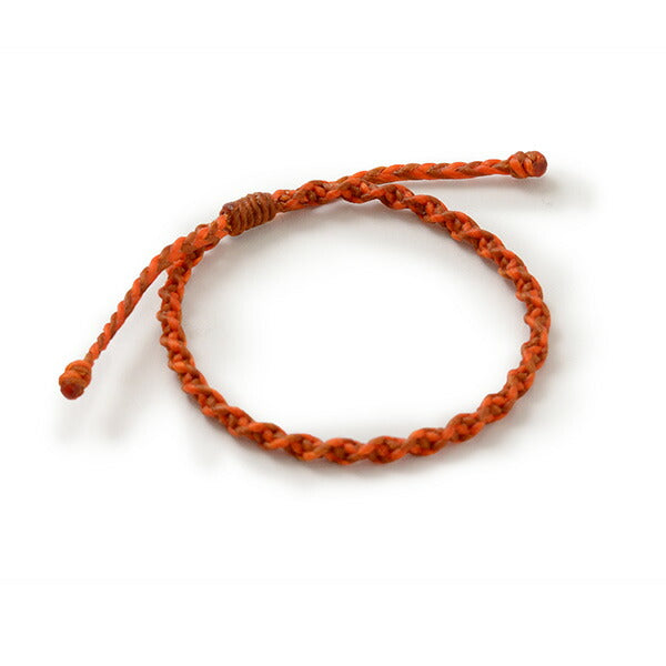 Cordon de cire de phadua / bracelet 2-tone