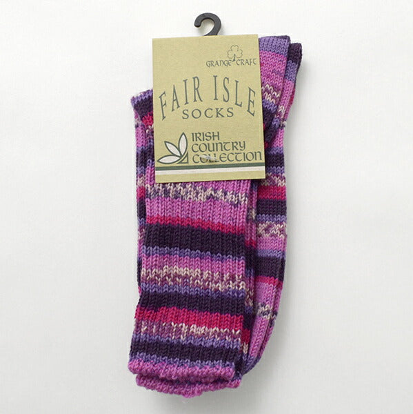 Grange Craft / Fair Isle Wool Socks