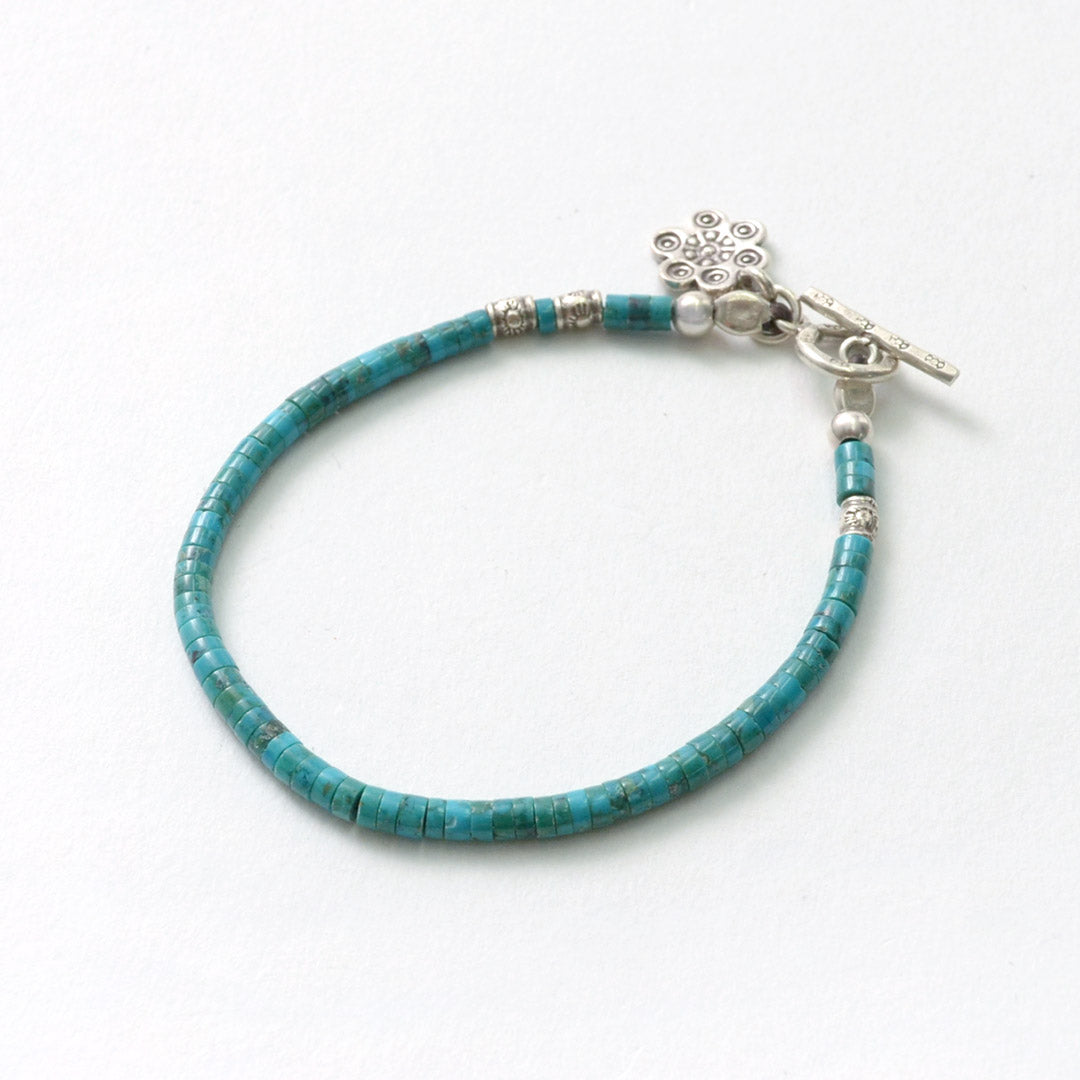 Bracelet de perles Phadua / turquoise