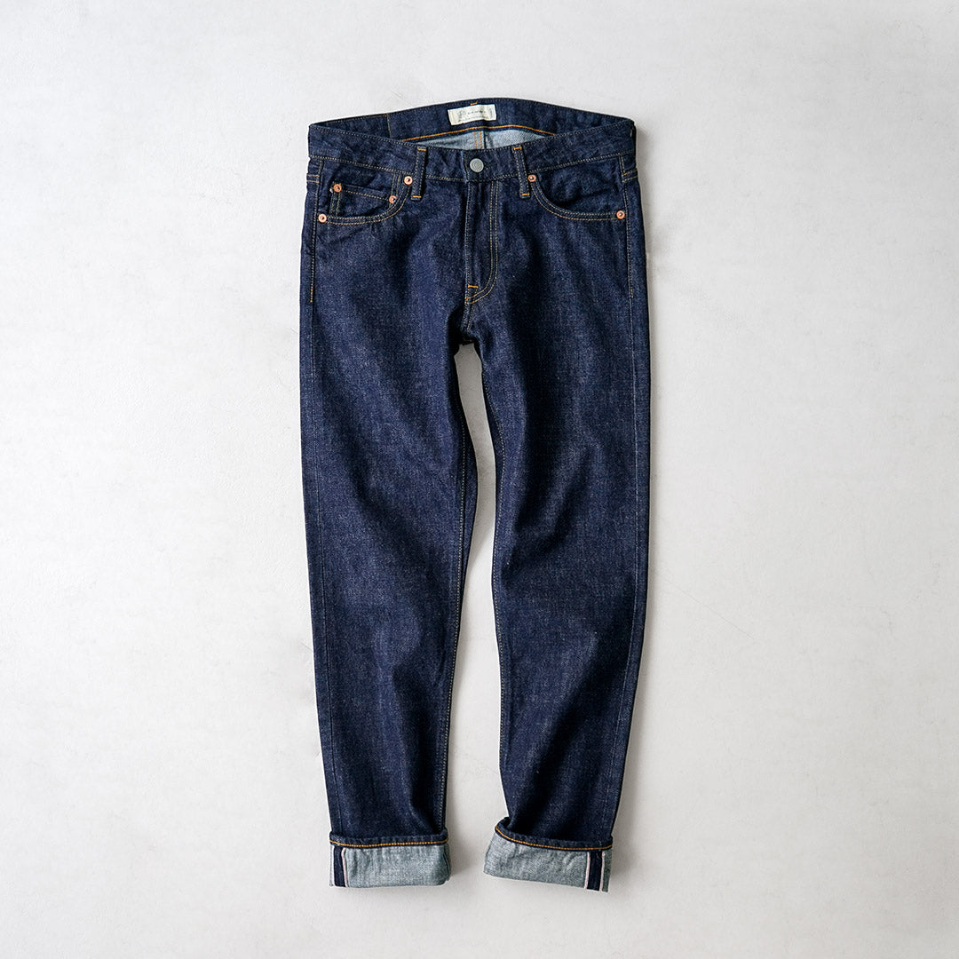 日本蓝色牛仔裤 / 6104 Prep 12oz 镶边牛仔裤