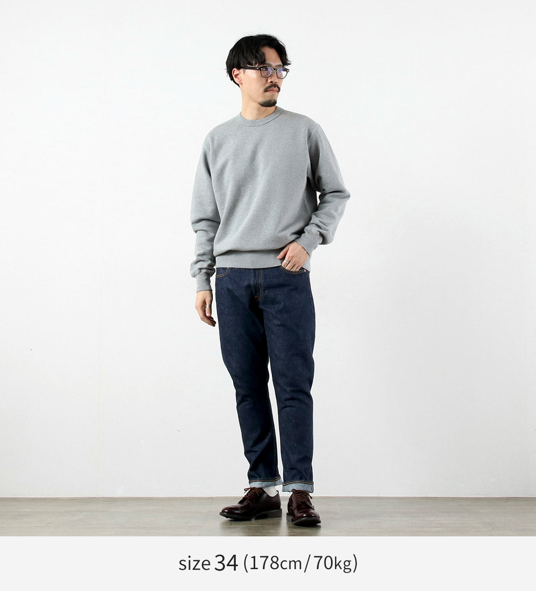 日本蓝色牛仔裤 / 6104 Prep 12oz 镶边牛仔裤