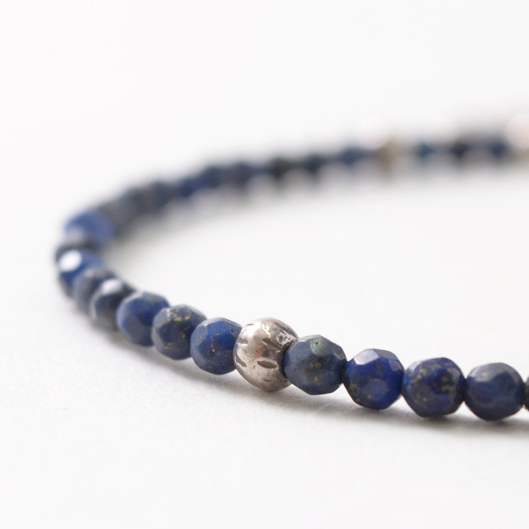 Phadua / Lapis (3mm) 절단 구슬 anklet juresters