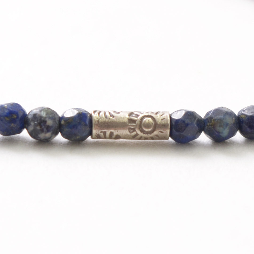 Phadua / Lapis (3mm) 절단 구슬 anklet juresters