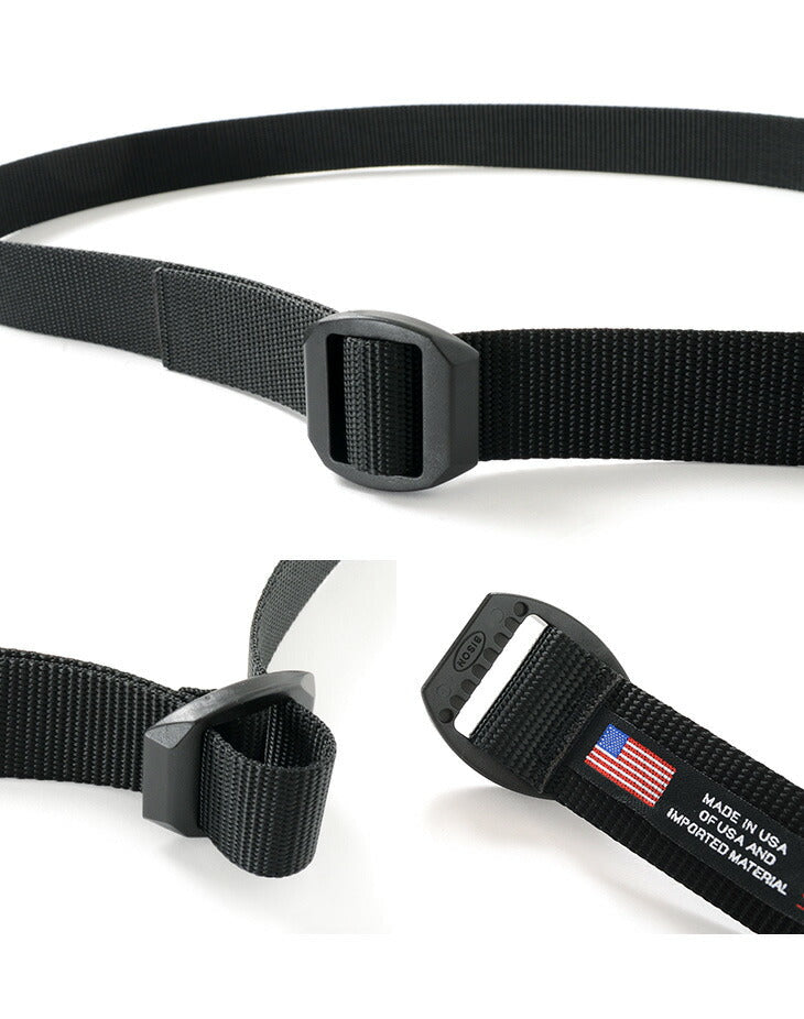 BISON / Webbing Belt 30mm Plain Nylon Belt