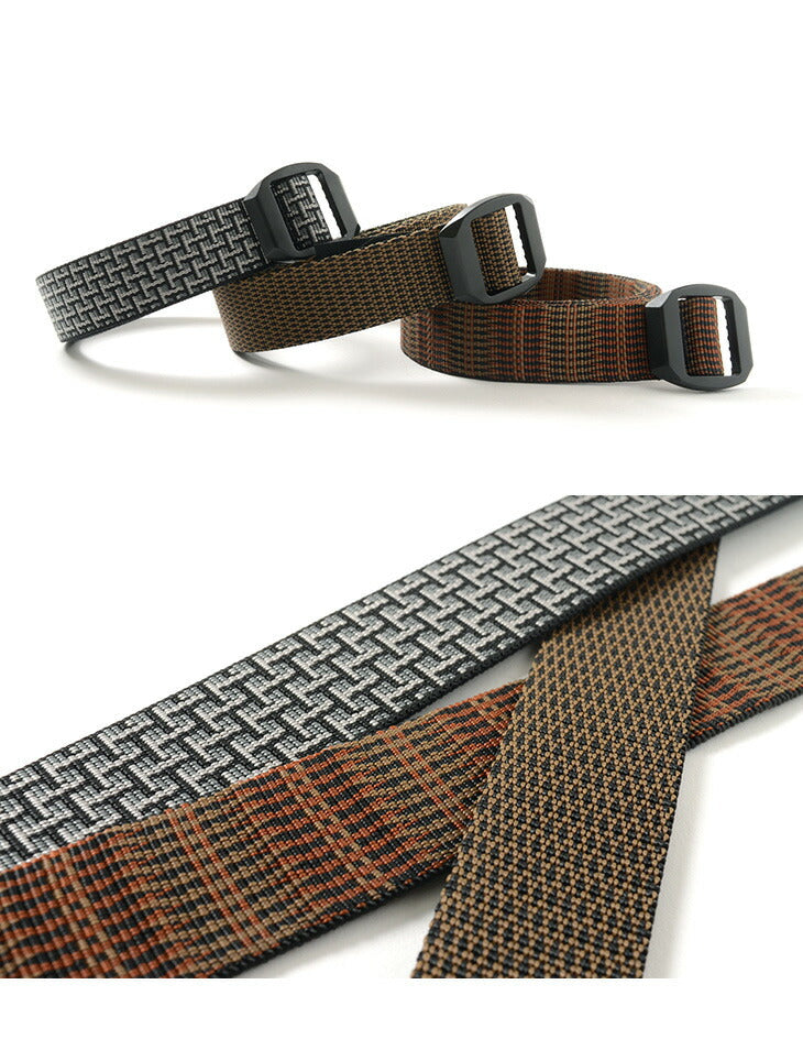 BISON DESIGNS / Webbing Belt 30mm Patterned Nylon Belt