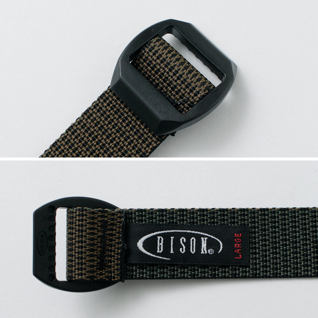 BISON DESIGNS /  30mm Patterned Nylon Webbing Belt