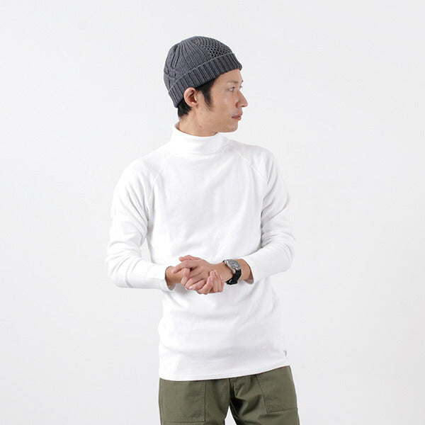 KEPANI / Raffy Stretch Fleece Turtleneck Long Sleeve Tee