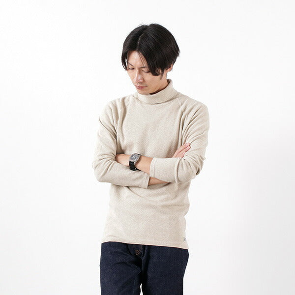 KEPANI / Raffy Stretch Fleece Turtleneck Long Sleeve Tee