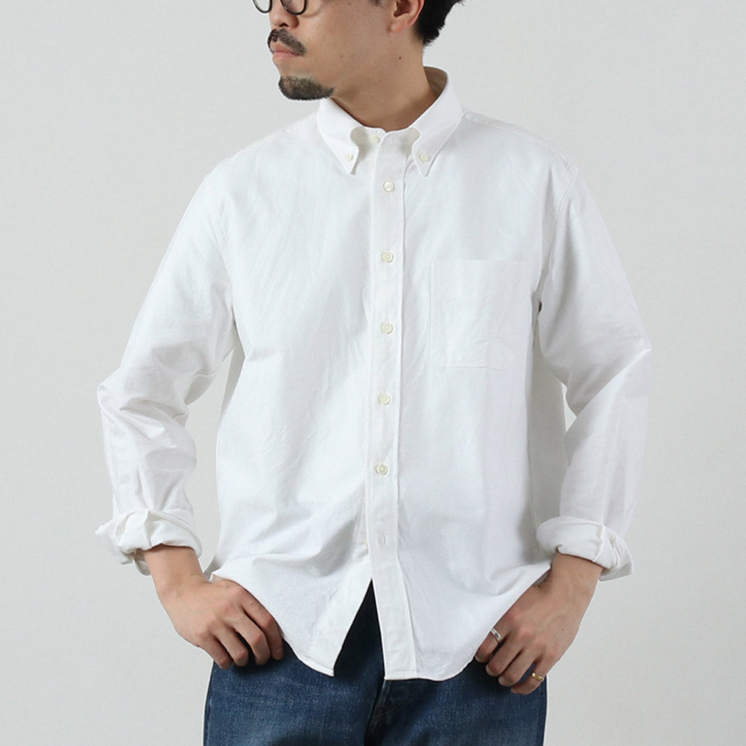 ROCOCO / Camisa clásica Oxford americana con botones