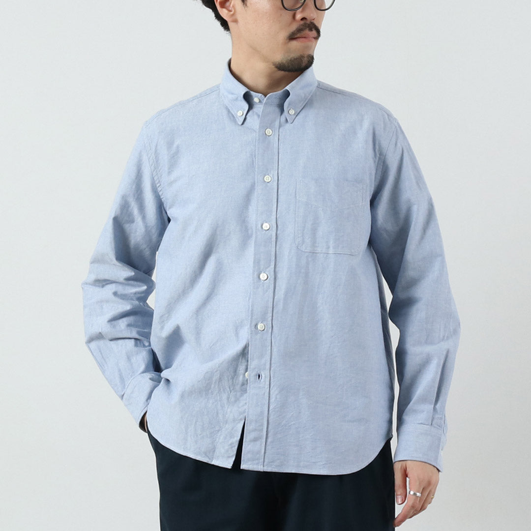 ROCOCO / Camisa clásica Oxford americana con botones