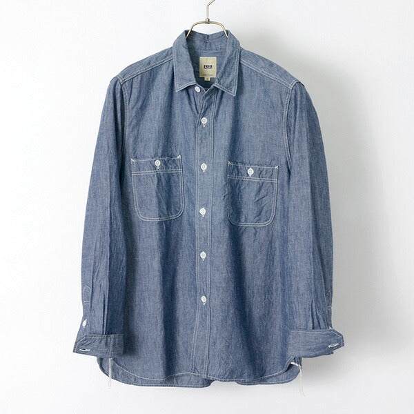 FOB FACTORY / F3378 Chambray Work Shirt