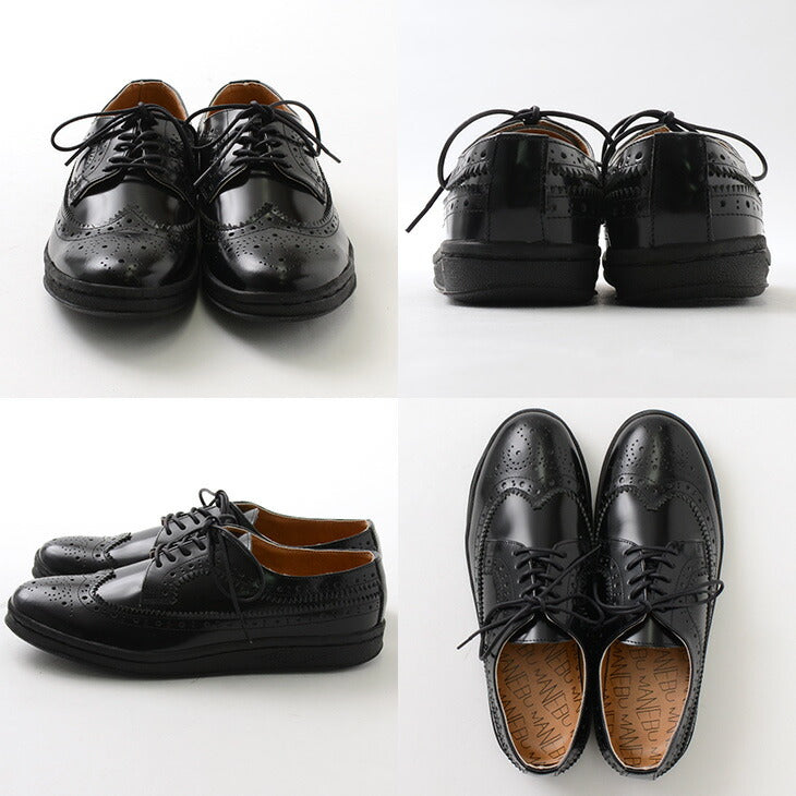 MANEBU / MNB-003 Leather Sneakers