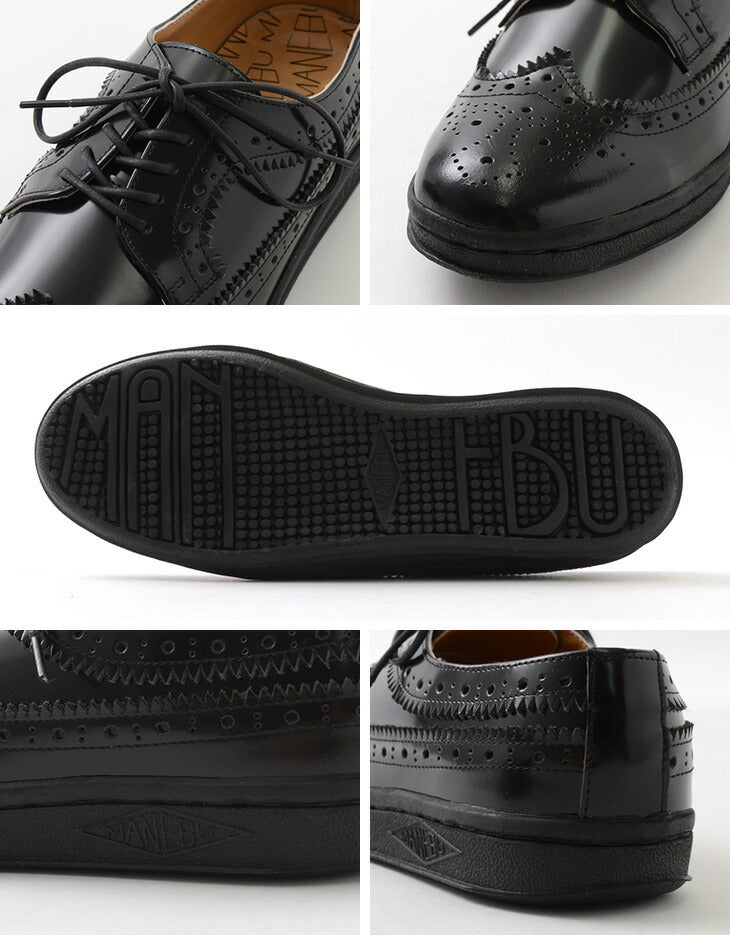 MANEBU / MNB-003 Leather Sneakers