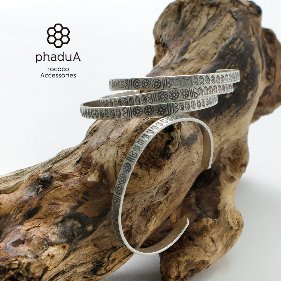 Phadua / Karen Silver Bangle