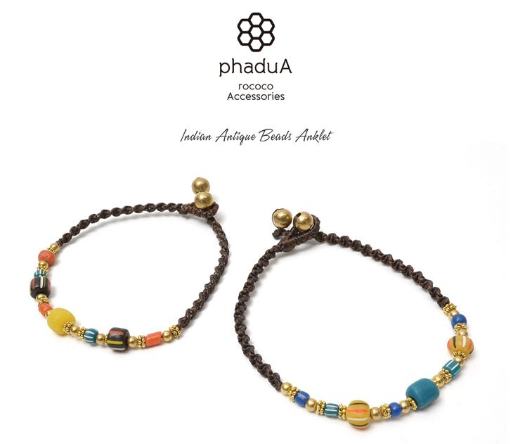 Phadua / cheville en perle antique indienne