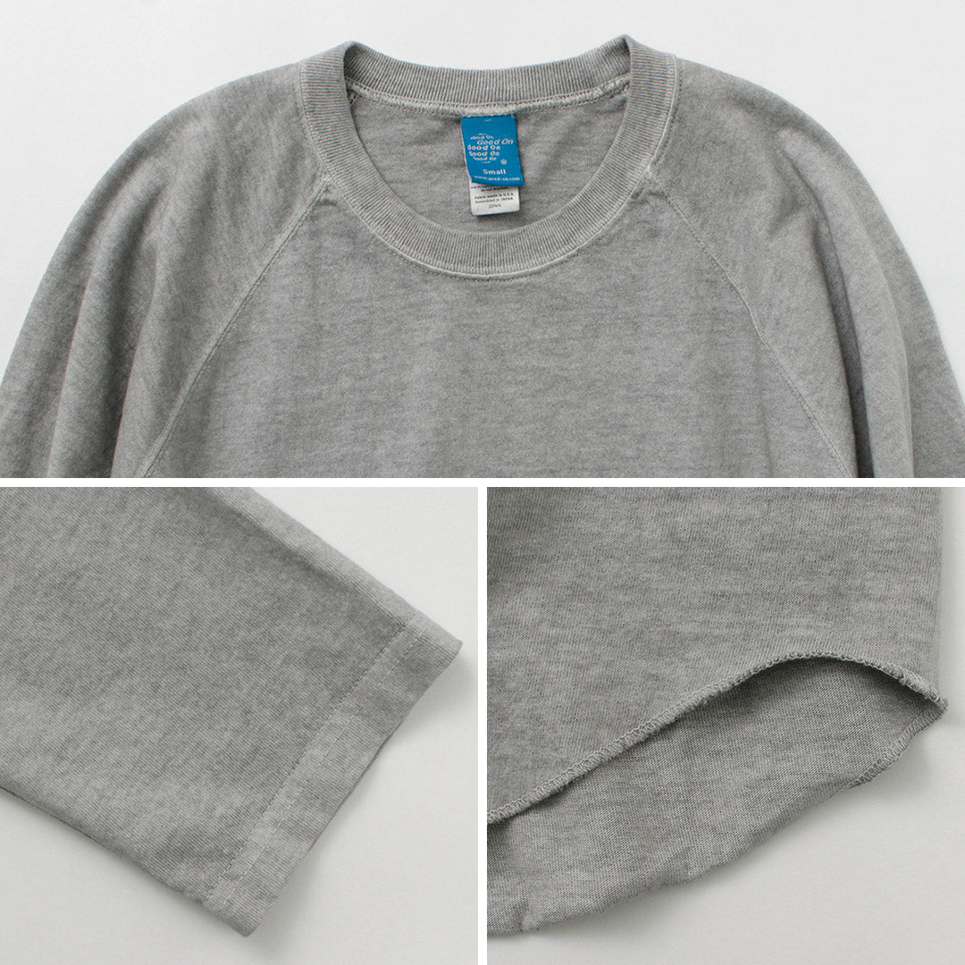 GOOD ON / Baseball raglan T-shirt