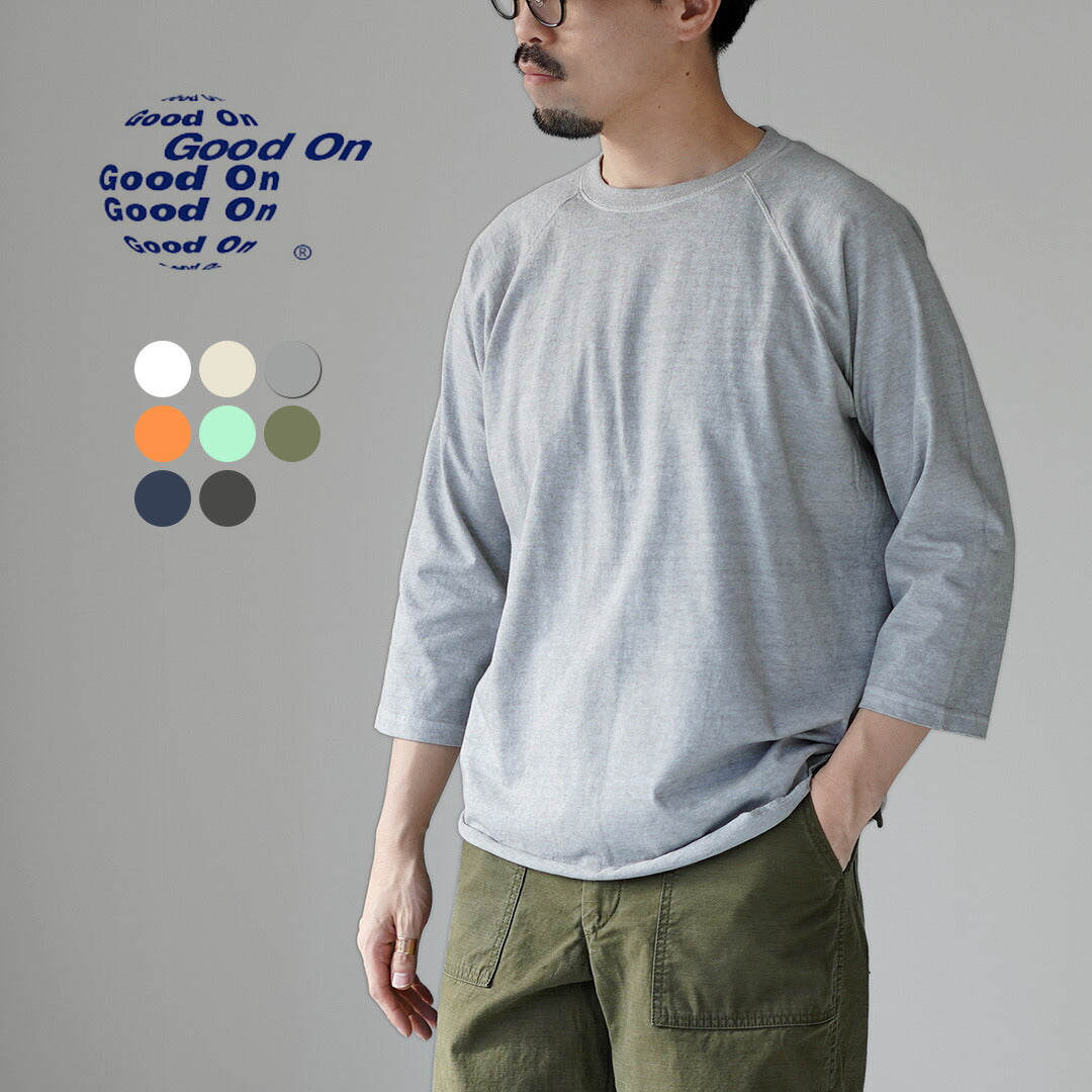 GOOD ON / Baseball Raglan T-Shirt