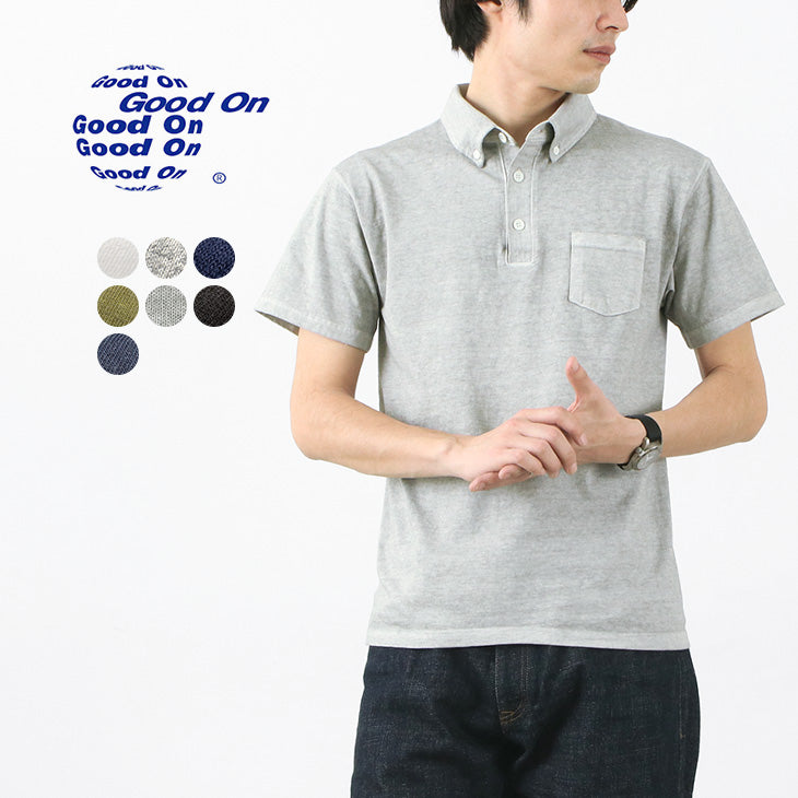 GOOD ON / GOST1103 Short sleeve polo shirt