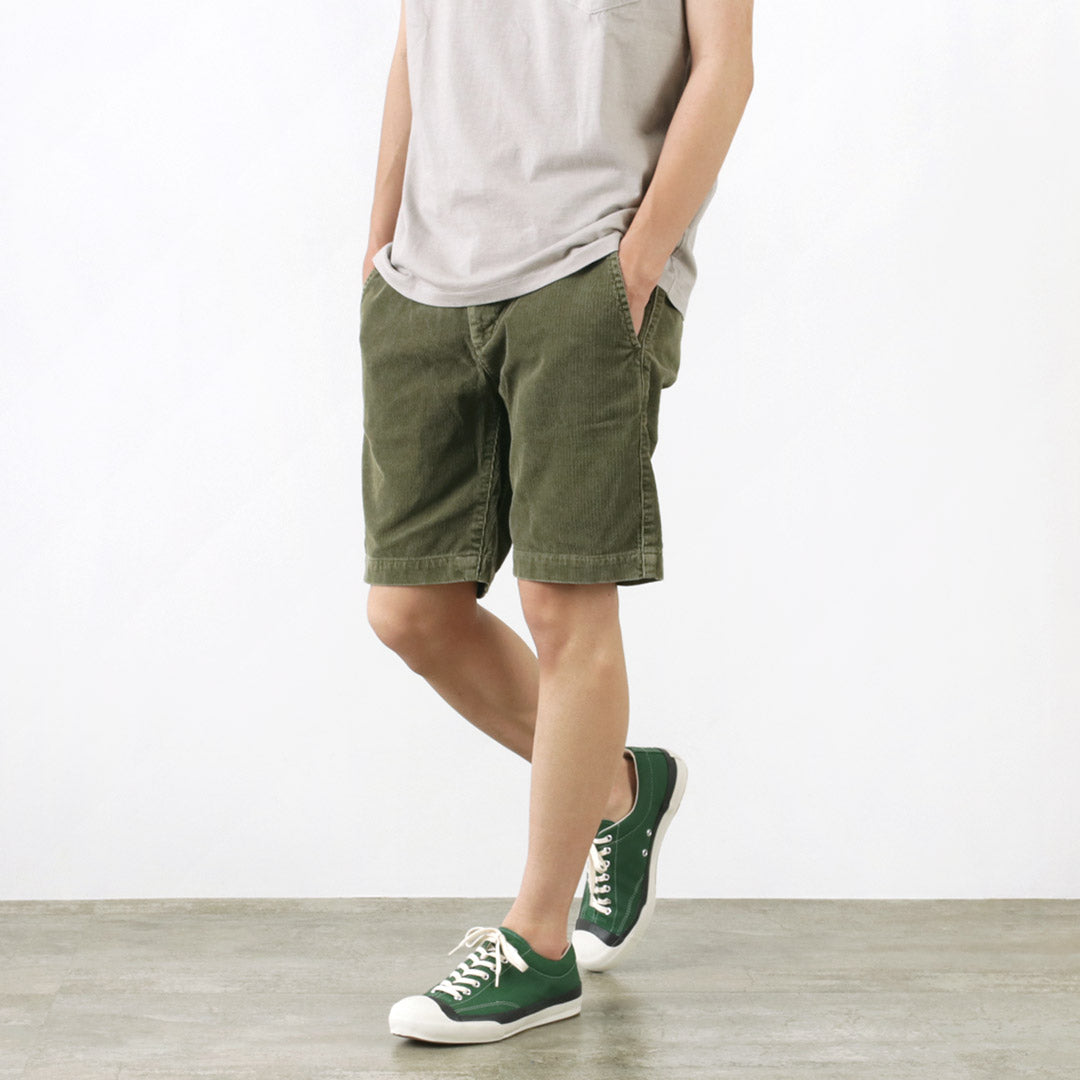 REMI RELIEF / Sulfured Corduroy Regular Shorts