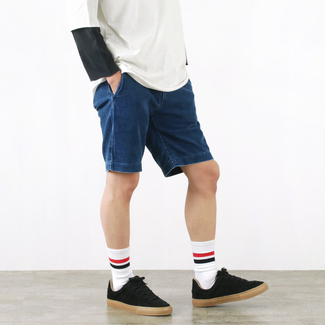 REMI RELIEF / Sulfured Corduroy Regular Shorts