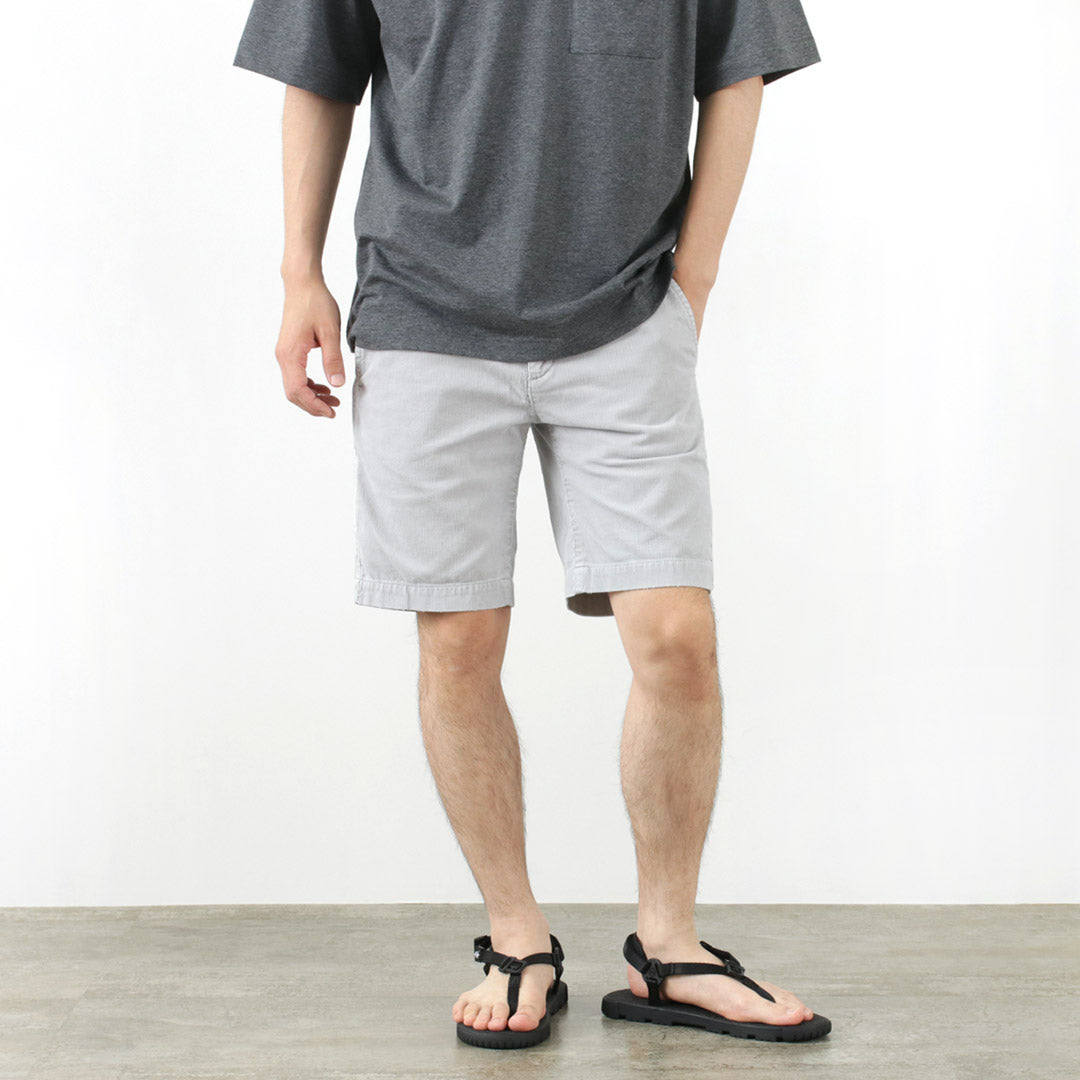 REMI RELIEF / Sulfured Corduroy Regular Shorts