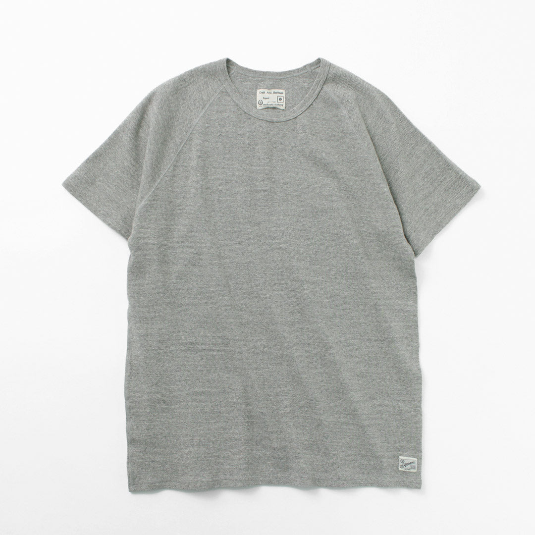 Kepani / Raffy Spun-Fleece Short-Sleeved 티셔츠