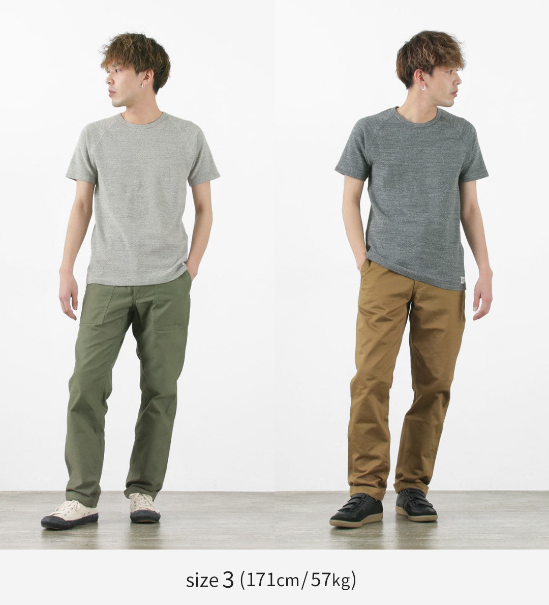 Kepani / Raffy Spun-Fleece Short-Sleeved 티셔츠