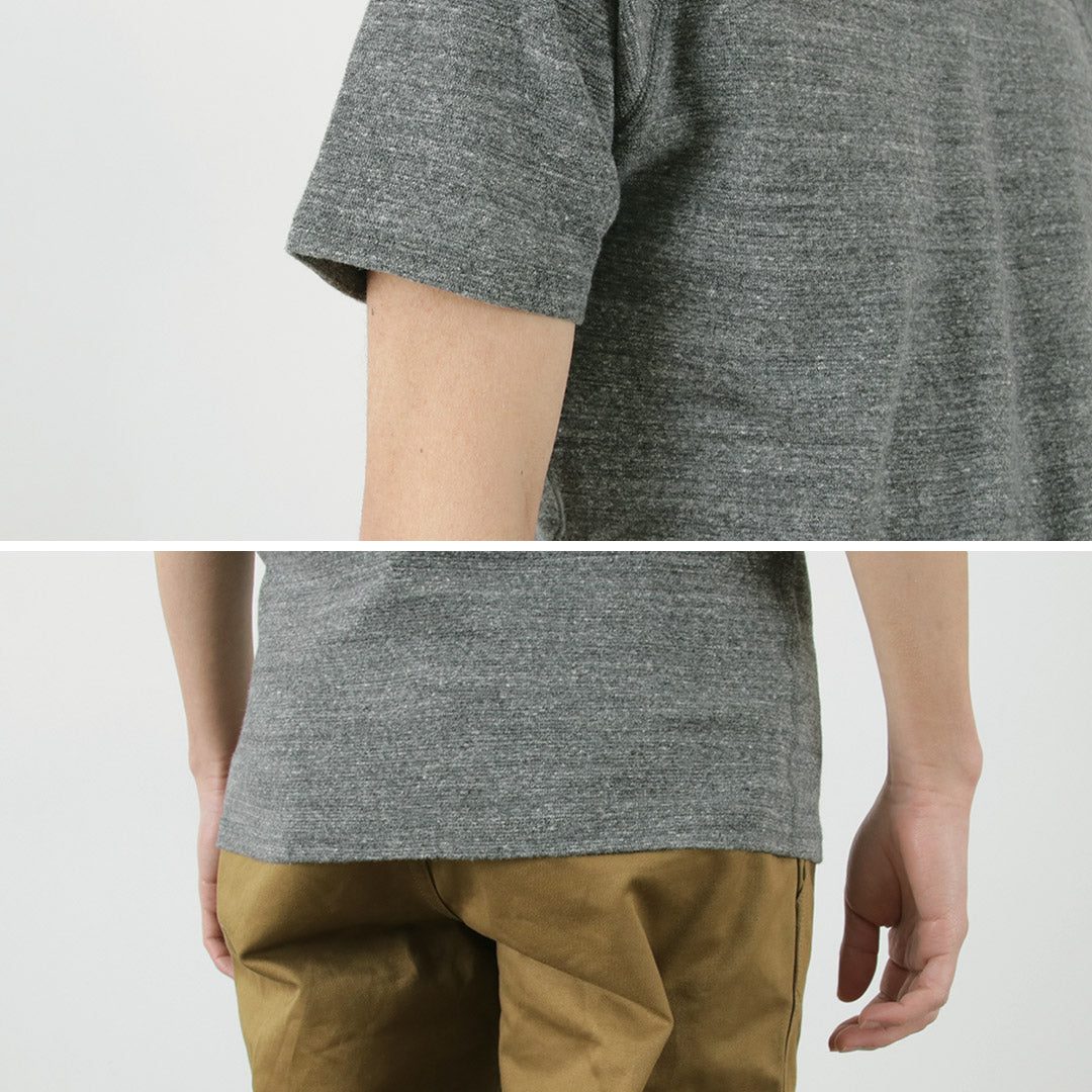 KEPANI / Raffy Spun-fleece Short-Sleeved T-Shirt