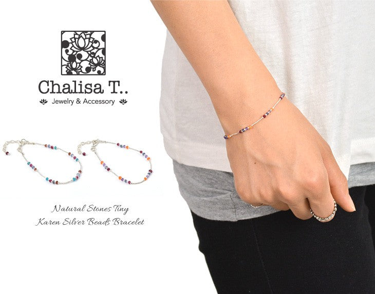 Chalisa T .. / Pulsera de piedra natural