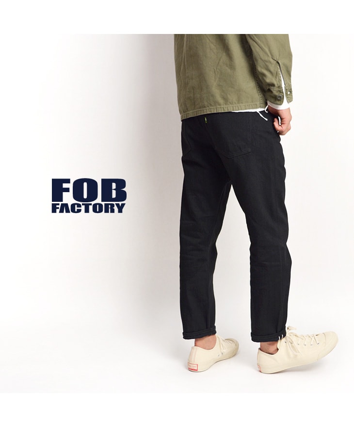 FOB Factory / F1148 Denim Narrow 5P Coupe de la cheville