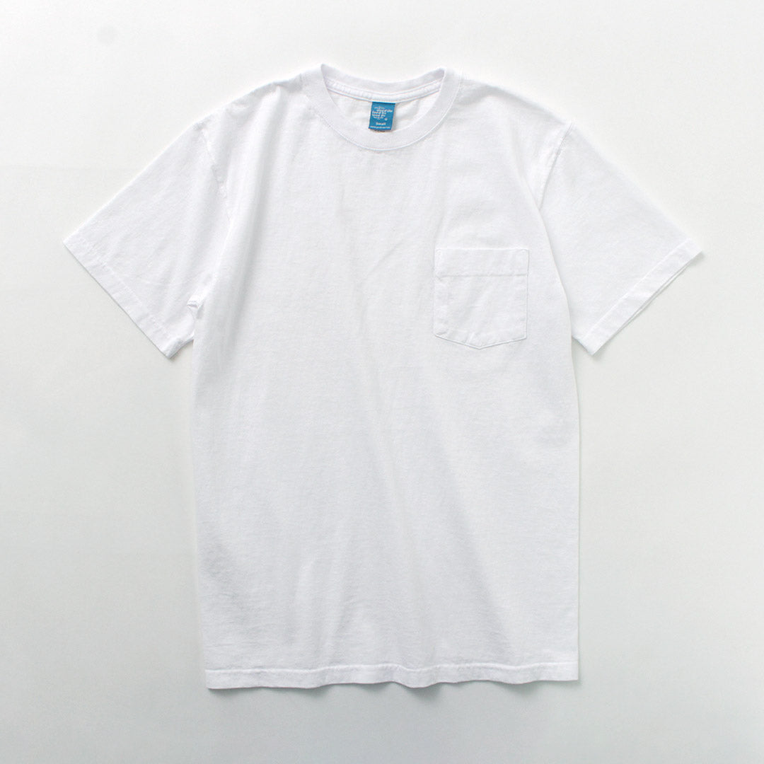 GOOD ON / Short Sleeve Basic Pocket Crew Neck T-Shirt