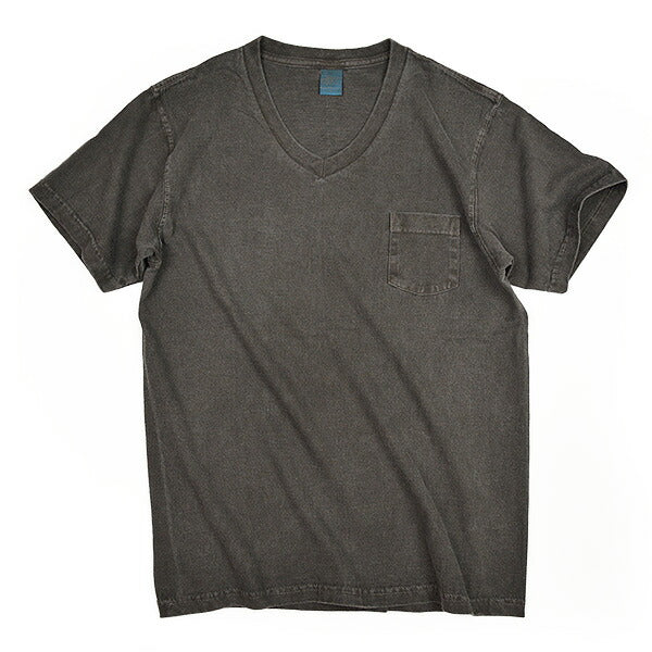 GOOD ON / GOST1408 Short sleeve V-neck pocket T-shirt